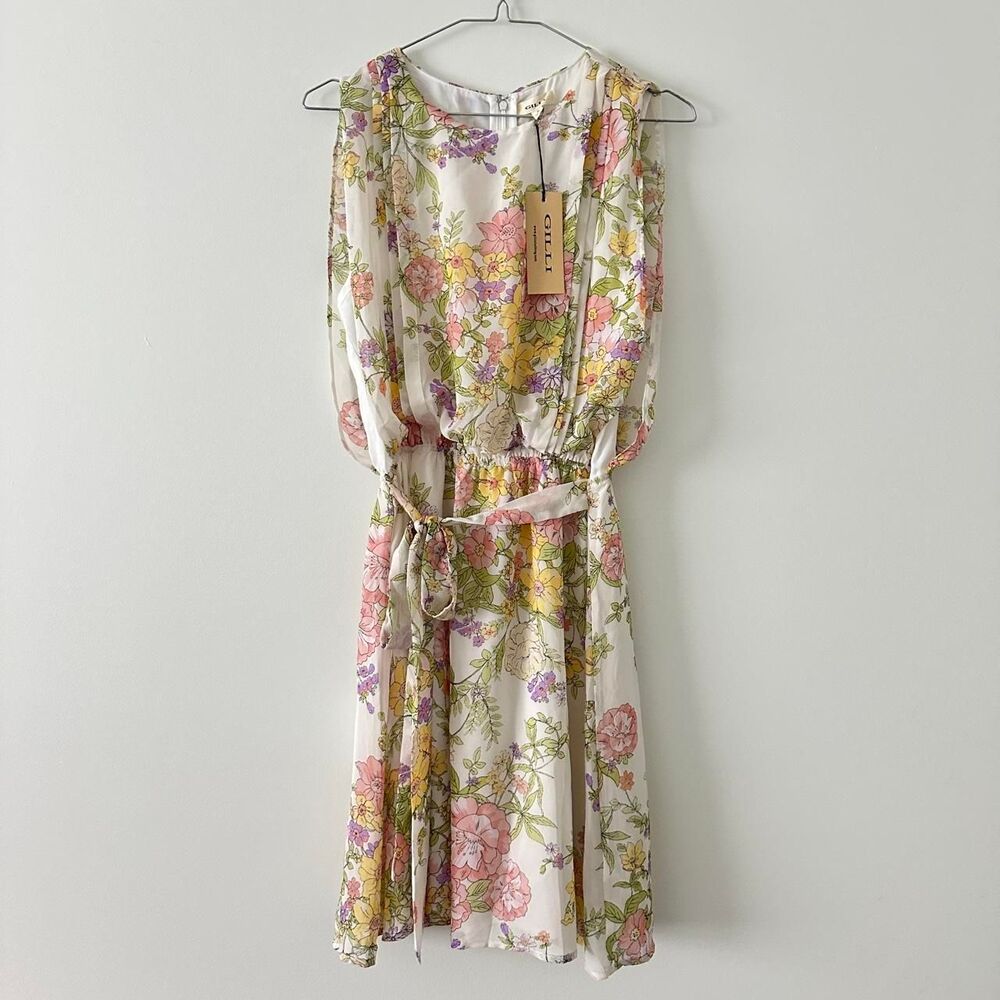 NWT Gilli floral femme cottagecore coquette dress small